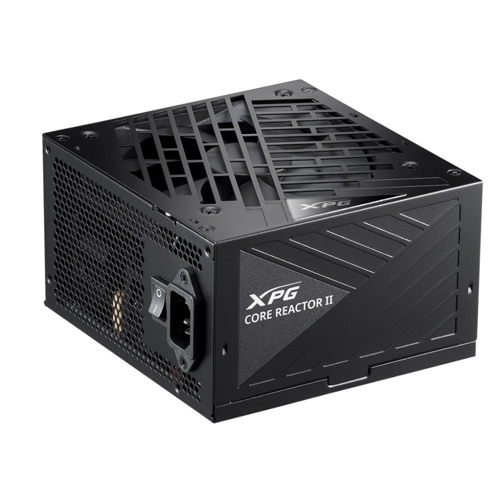 XPG CORE REACTOR II 650 (ATX 3.1 650W, Full Modular, PWM 120mm FDB fan, Active PFC, DC to DC,Half-Bridge & LLC converter, 80+ GOLD, all Japanese capasitors) RET