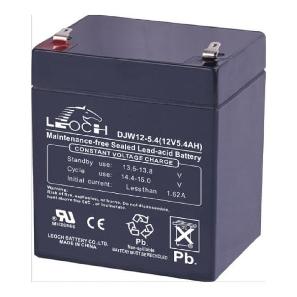 Аккумуляторная Батарея Leoch DJW12-5.4 F2 (12V 5,4Ah)