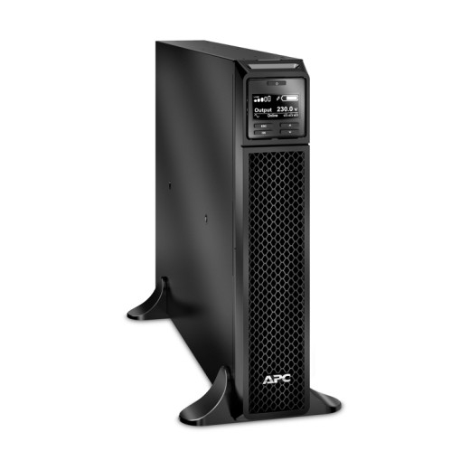 Источник бесперебойного питания мощностью 2200ВА для серверных систем APC Smart-UPS SRT RM, 2200VA/1980W, On-Line, Extended-run, Tower (Rack 2U convertible), Out: 8xC13 2xC19, Black, 1 year warranty