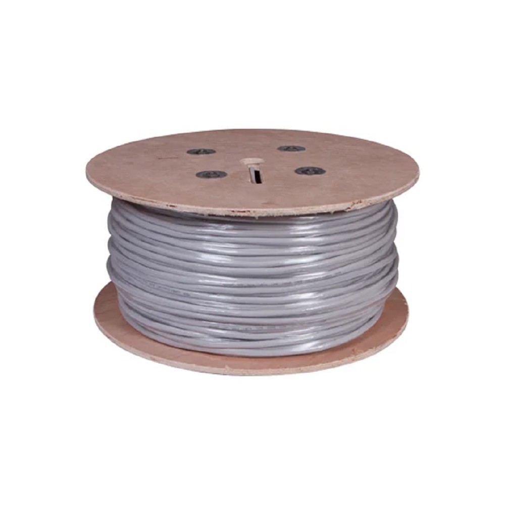 витая пара U/UTP, CAT 5е, PVC, 16PR, 24AWG, INDOOR, SOLID, серый, 305м, РФ REXANT | 01-1012-R | REXANT