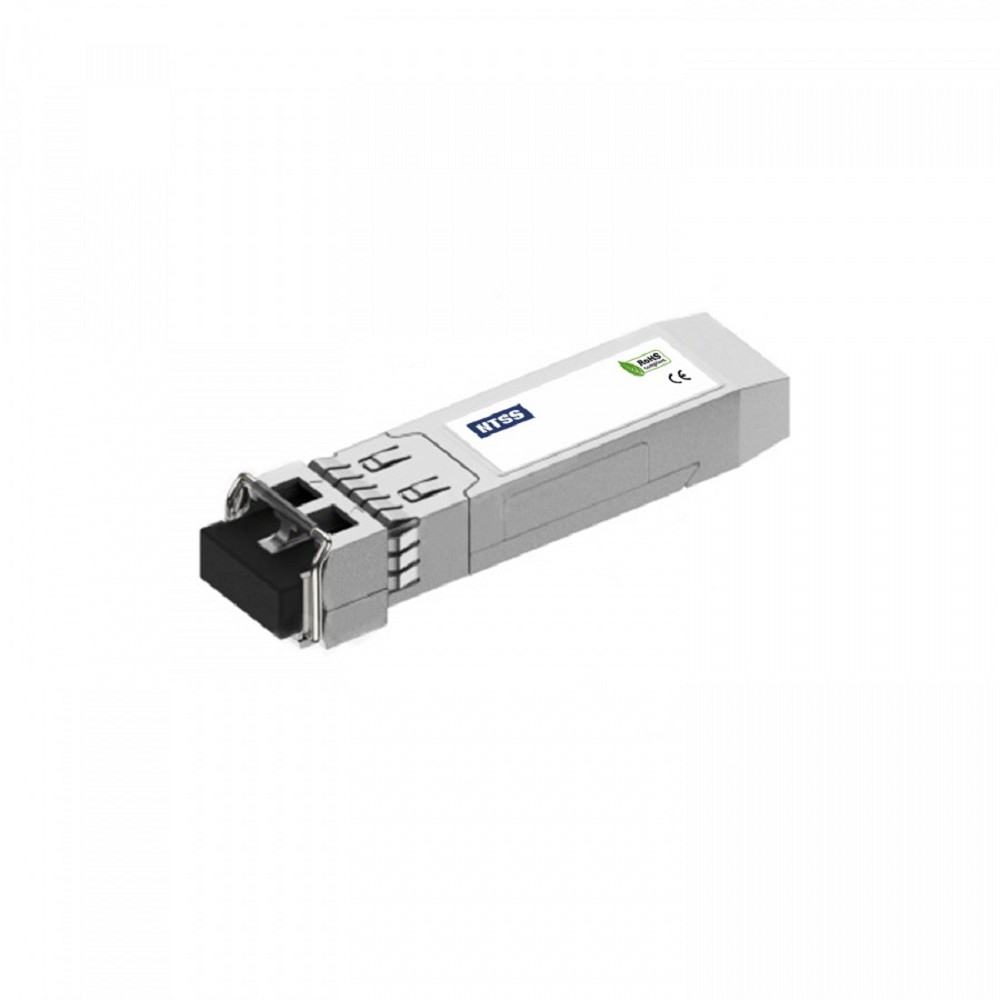 NTSS Модуль NTSS SFP28, 25Гбит/с, разъём duplex LC, рабочая длина волны 850нм, MM,  дальность до 100м, ОБ 4дБ, DDM  NTSS-SFP28-25G-8501LD