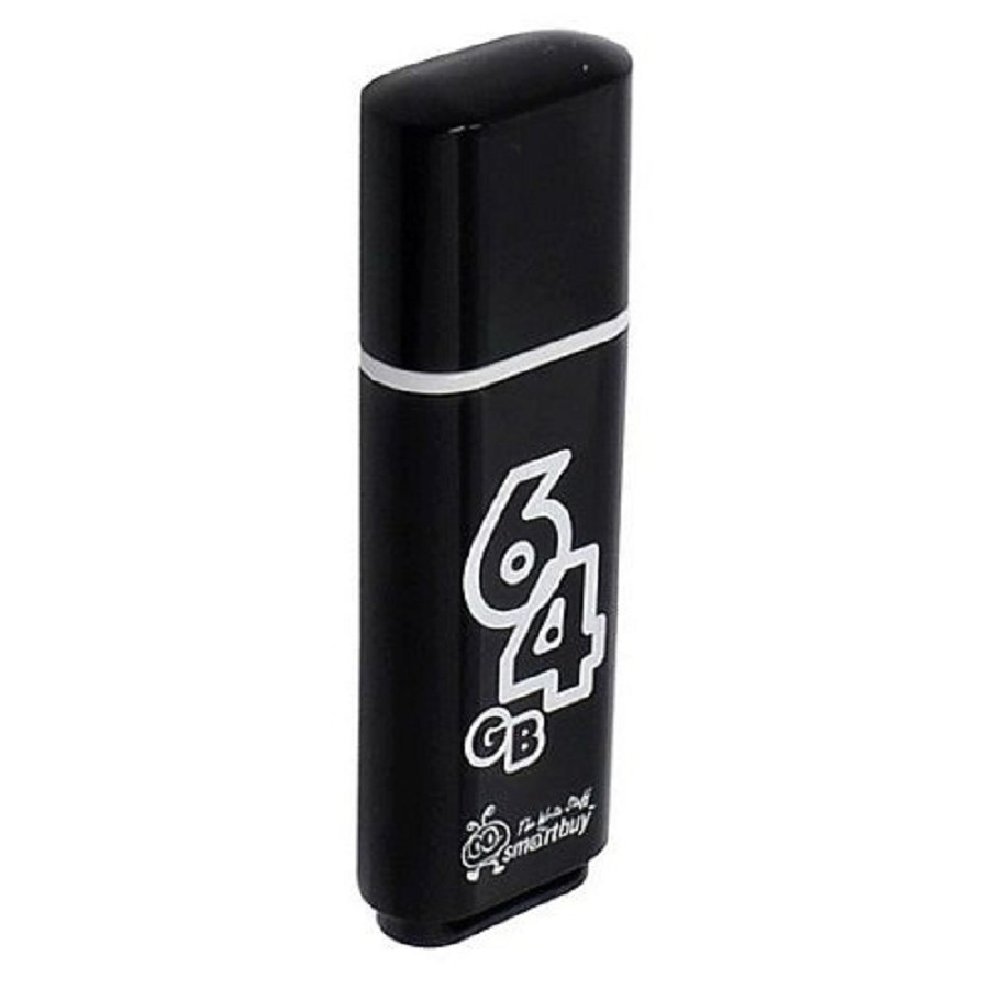 Флешка USB Smartbuy 64 Gb USB Smartbuy Glossy series черный (SB64 GbGS-K)