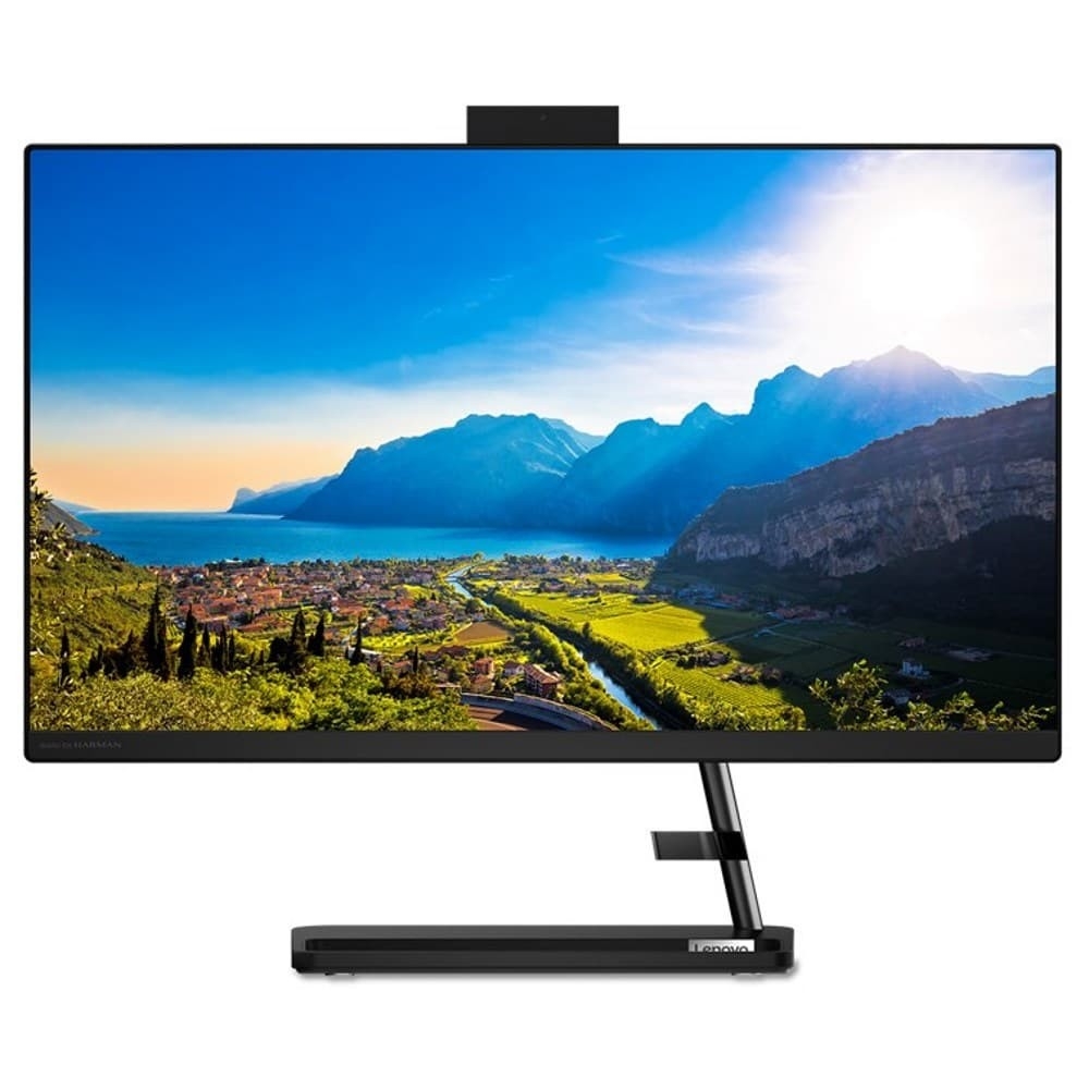 Моноблок Lenovo IdeaCentre AIO 3 27IAP7 27"(1920x1080 IPS)/Intel Core i5 12450H(2Ghz)/16384Mb/512SSDGb/noDVD/Int:Intel UHD Graphics/Cam/BT/WiFi/war 1y/8.82kg/black/noOS + RU kbd, mouse USB (F0GJ00PVRU)