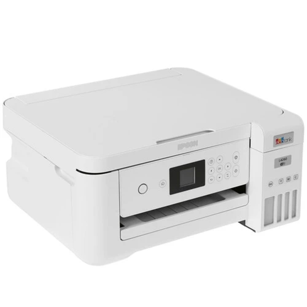 Epson L4260 (C11CJ63412/C11CJ63513/C11CJ63502/C11CJ63515/C11CJ63415/C11CJ63411/C11CJ63514) {А4, 4 цв., копир/принтер/сканер, Duplex, USB, WiFi Direct,БЕЛЫЙ}