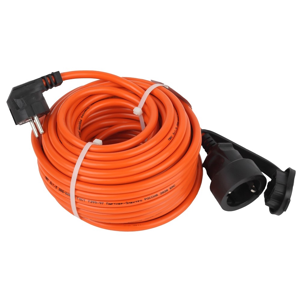 ЭРА Б0046816 Удлинитель силовой UPx-1e-3x1.5-20m-IP44 в бухте c/з 1 гн 20м ПВС 3х1.5 
