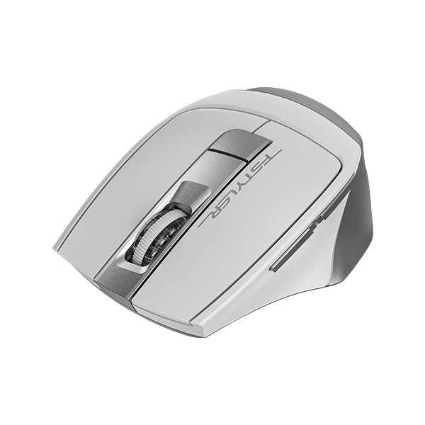 Мышь A4 Fstyler FB35 белый/серый оптическая (2000dpi) беспроводная BT/Radio USB (6but) {1379900}