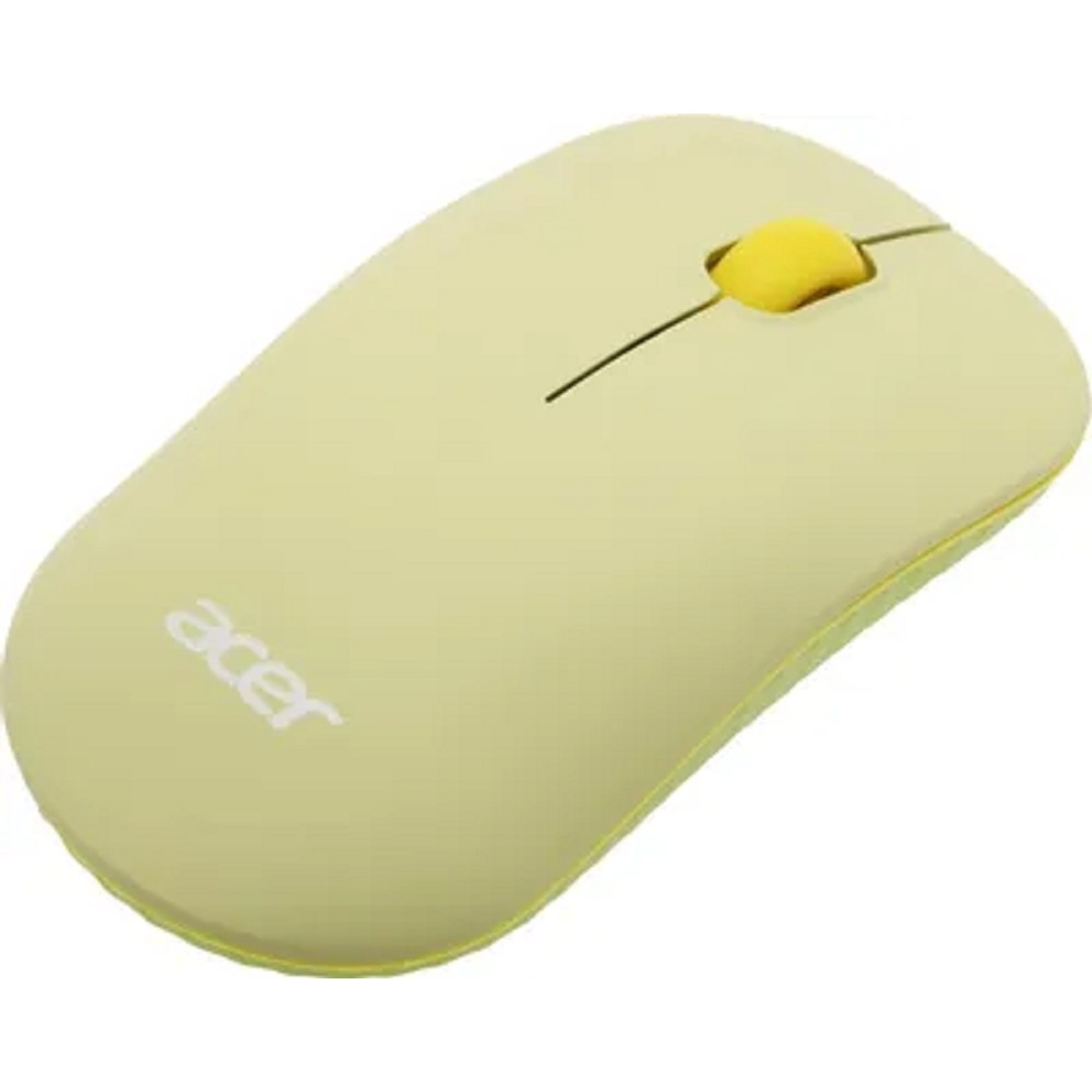 Acer OCC205 [ZL.ACCEE.00E] Комплект (клавиатура+мышь) клав:зеленый/желтый мышь:зеленый/желтый USB беспроводная slim