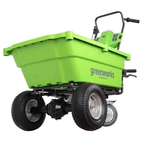 Greenworks Садовая тележка самоходная G40GC, {40V, 106 л} [7400007]