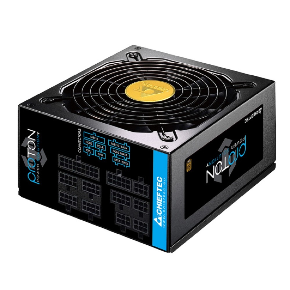 Блок питания Chieftec PSU BDF-850C 850W Proton ATX2.3, EPS12V 230V 14cm Fan 80+Bronze Active PFC, 20+4, 8(4+4)p, 4*8(6+2)p, 9xSATA, 3xMolex, FDD