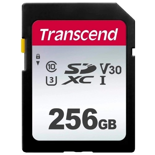 SecureDigital 256GB Transcend TS256GSDC300S {SDXC Class 10, UHS-I U3}