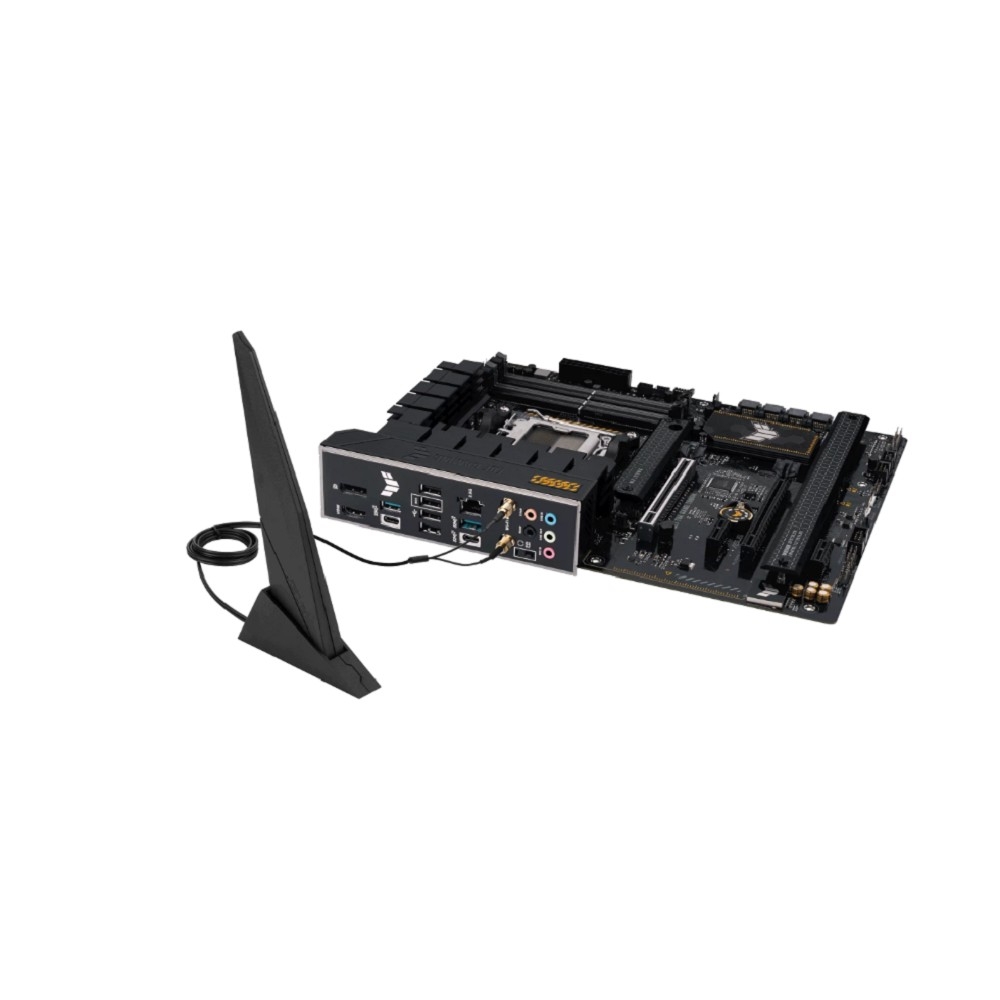 ASUS TUF GAMING B650-PLUS WIFI (Socket AM5, ATX, 4xDDR5(128GB), DP/HDMI, 2xPCIe 4.0x16/2xPCIe 4.0, 1xLAN (2.5GbE), 2x Wi-Fi 6, BT 5.2, 4xSATA 6Gb/s, 3xM.2, 1xType-C, 3xUSB 3.2, 4xUSB 2.0)