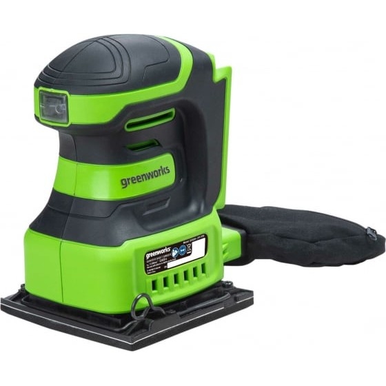 Greenworks G24SS14 Плоскошлифовальная машина  аккумуляторная, 24V, без АКБ и ЗУ [3100507]