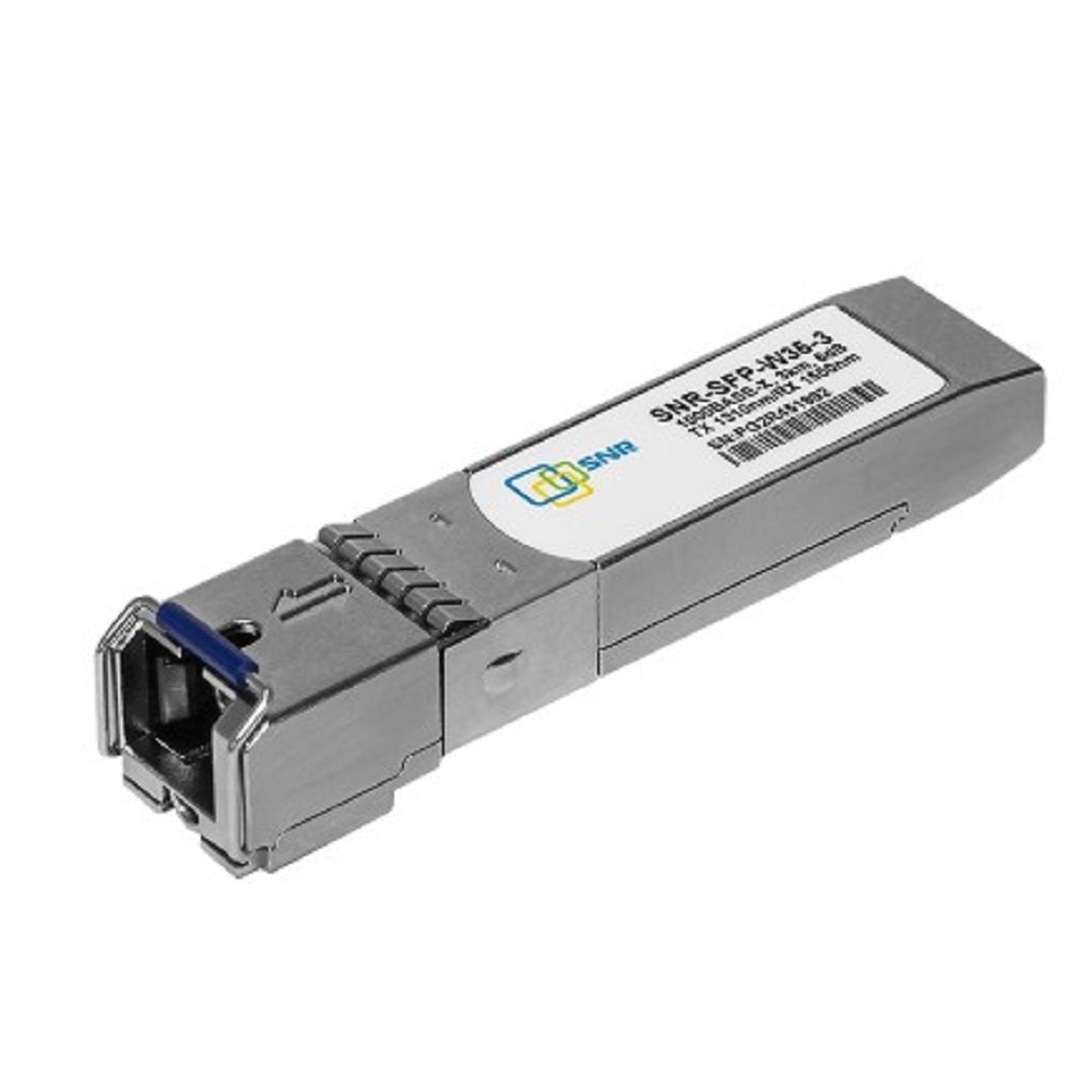 SNR SNR-SFP+SR Двухволоконный модуль, SFP+ 10GBASE-SR/SW, разъем LC duplex, рабочая длина волны 850нм, дальность до 300м (5dB), DDMI