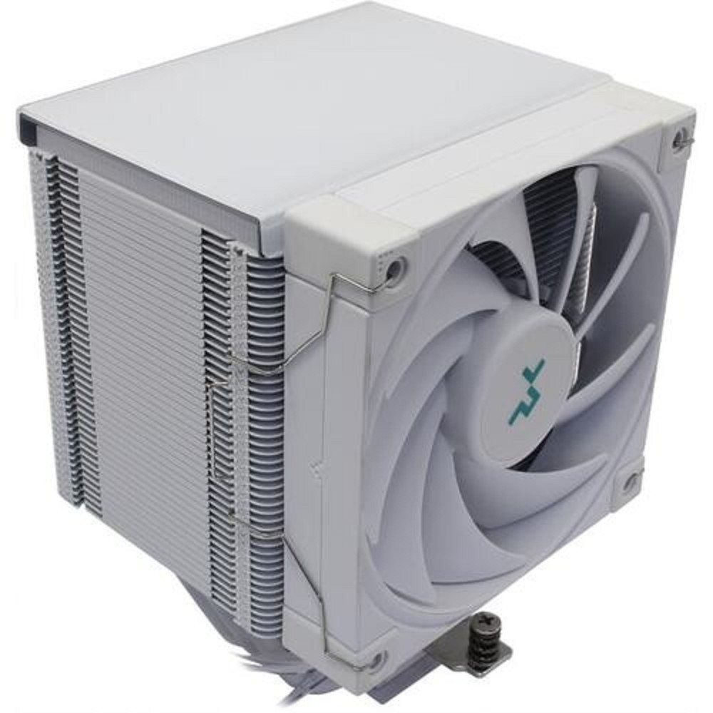 Кулер для процессора DEEPCOOL AK500 DIGITAL WH белый, 120 мм, алюминий/медь, 1850 об/мин, 28 дБ, 4 pin, 240 Вт, 160 мм