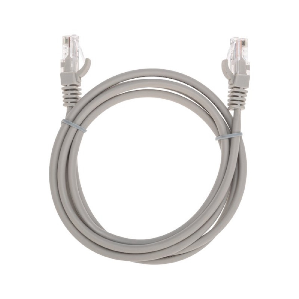 Rexant (02-0100-105) Патч-корд U/UTP CAT 5e, RJ45-RJ45, 26AWG, LSZH, серый, 1,5м