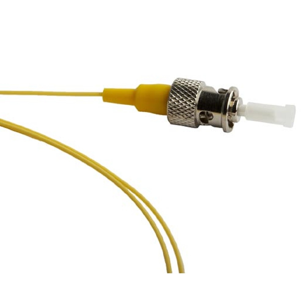 Hyperline FPT-B9-9-ST/UR-1M-LSZH-YL Пигтейл волоконно-оптический SM 9/125 (OS2), ST/UPC, 1 м, LSZH