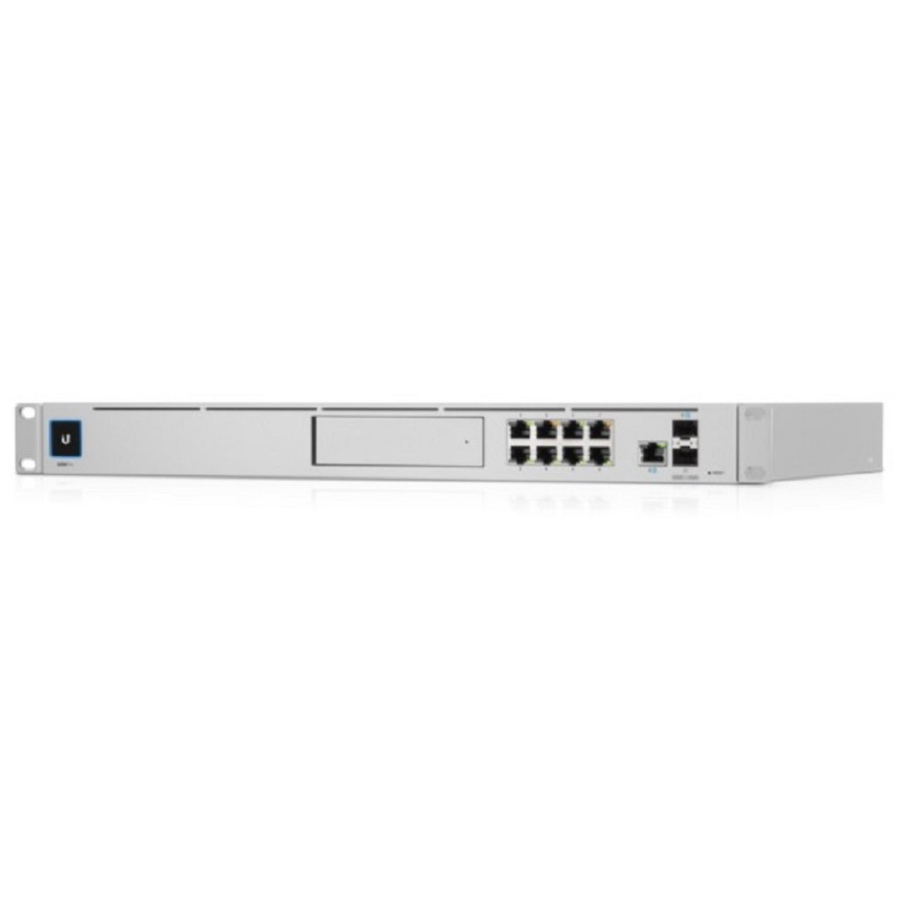 UBIQUITI UDM-Pro Маршрутизатор, UniFi Dream Machine Pro, 1*10G SFP+, 8*1GbE RJ45 LAN ports, 1*10G SFP+, 1* 1GbE RJ45 WAN ports, 3.5" NVR HDD Слот
