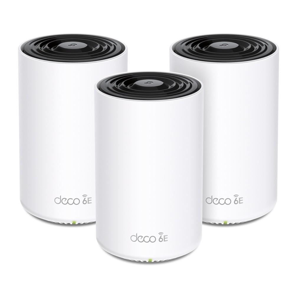 TP-Link Deco XE75 Pro(3-pack) AXE5400 Трехдиапазонная домашняя Mesh-система Wi-Fi 6E