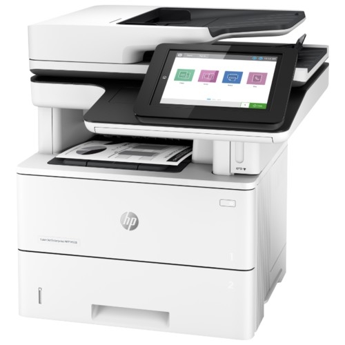 HP LaserJet Ent M528f(Pr/Scan/Copier/Fax, A4, 1200dpi, 43ppm, 1792Mb, HDD 500Gb, 2лотка(100+550л), ДАПД 100, Двухсторонняя печать, степлер, печать/сканирование с USB носителем, Сенсорный дисплей 20.3 см, USB/GLAN/HIP2) ( 1PV65A )
