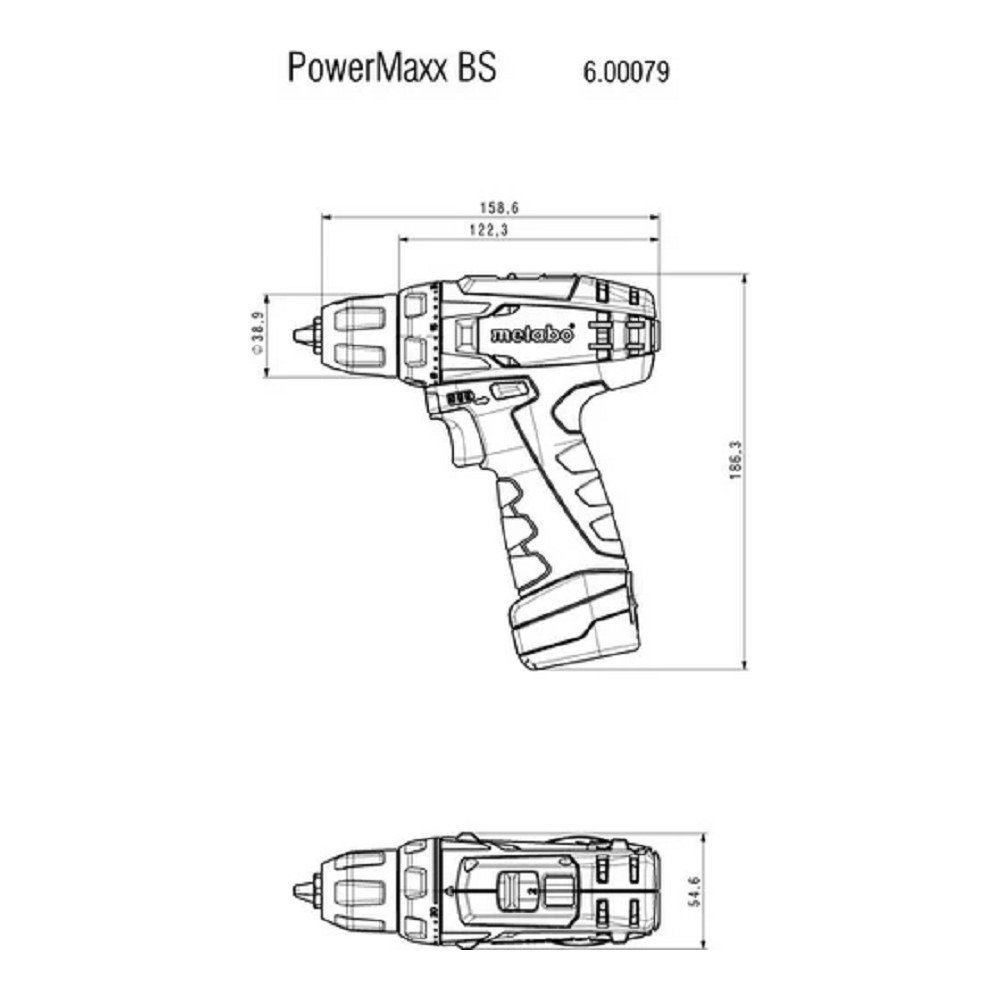 Metabo PowerMaxx BS  Акк.винт [600079550] {2х2.0Ач в сумке }