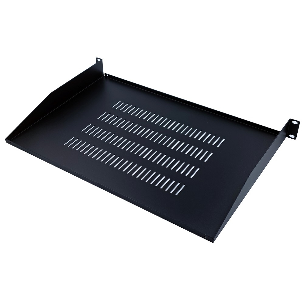Консольная полка 5bites CS203-450B для сетевого шкафа D=450, 483*300*1U, 19”, черный