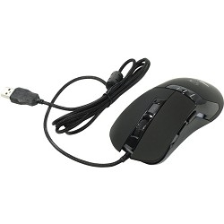 Oklick 865G черный/черный оптическая (2400dpi) USB игровая (5but) [368643]