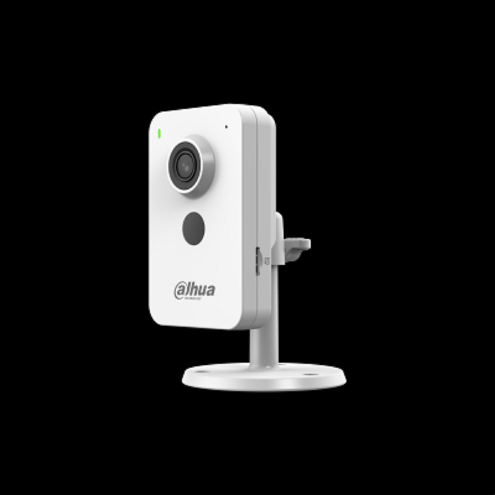 Камера видеонаблюдения IP Dahua DH-IPC-C2KP-P-0280B, 1920x1080, 2.8мм, микрофон, динамик, ИК 30м, 2Мп, 1/2.7" CMOS, внутренняя, компактная, Wi-Fi, белый