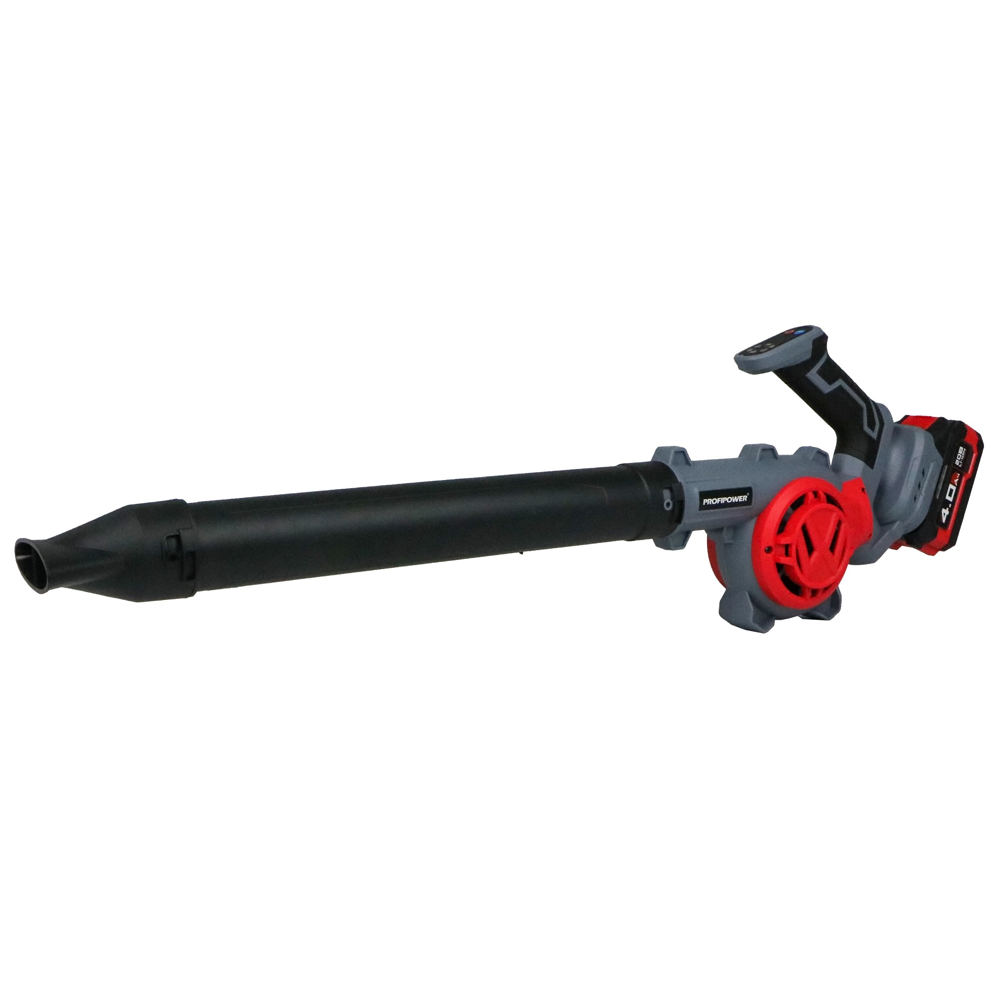 Аккумуляторная бесщеточная воздуходувка PROFIPOWER DWDUB-20V (20В,Li-ion-1шт, 4.0Ач, З/У, в коробке) [E0219M1]