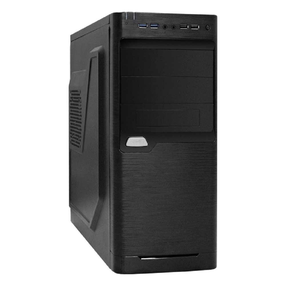 Exegate EX299350RUS Корпус Miditower ExeGate XP-330U-UNS400 (ATX, БП UNS400 с вент. 12см, 2*USB+2*USB3.0, аудио, черный)