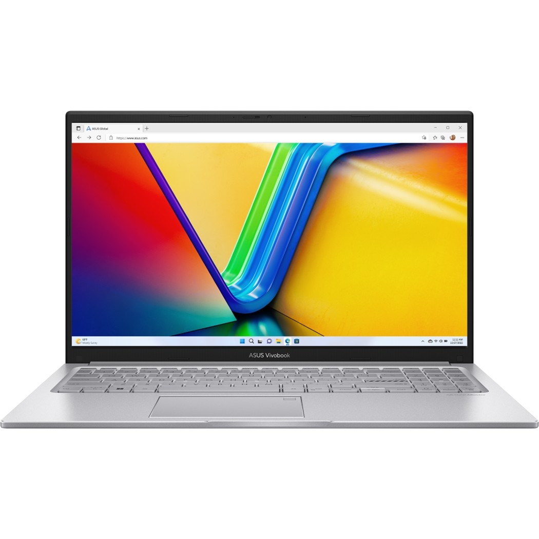 Ноутбук ASUS X1504VA-BQ2528 15.6" FHD IPS, Intel Core i3-1315U, 8Gb, 512Gb SSD, BL, no OS, серебристый*