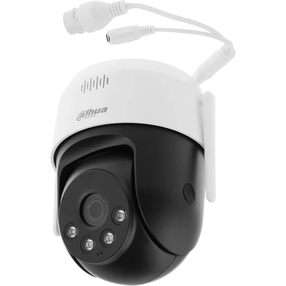 DAHUA DH-P3AE-PV Мини-PT IP-видеокамера с Wi-Fi 3Мп, 1/2.8” CMOS, объектив 4мм, видеоаналитика, ИК 30м, LED 30м, микрофон + динамик, IP66