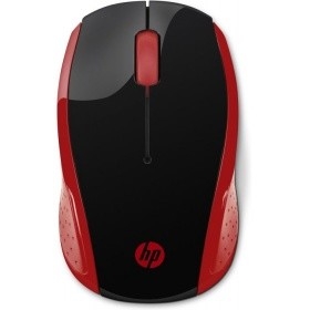 2HU82AA - Оптическая беспроводная мышь HP 2HU82AA, 200 Empress Red, 1000 dpi, USB, 2.4 ГГц, красный