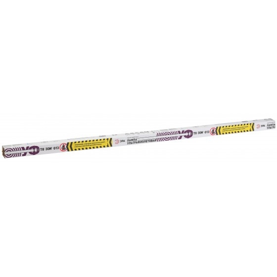 ЭРА Б0048972 UV-С ДБ 30 Т8 G13 ЭРА Бактерицидная ультрафиолетовая лампа T8/30W