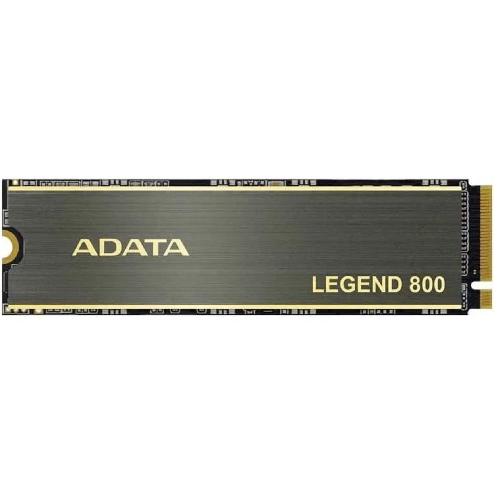 Накопитель SSD ADATA LEGEND 800, 500Gb, PCIe 4.0 x4, M.2 2280, NVMe, R/W 3500/2200, с радиатором