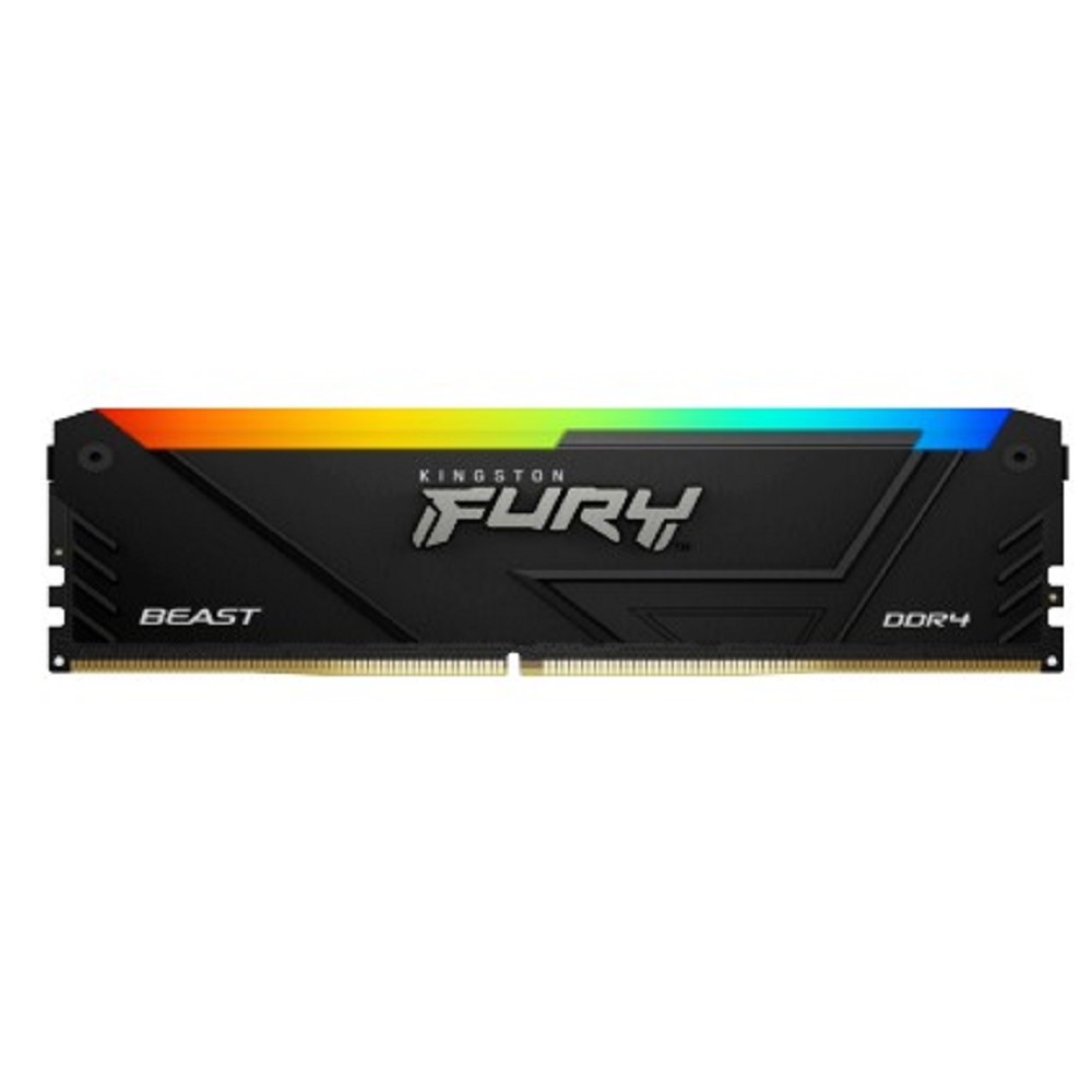 Kingston DDR4 DIMM 32GB 3200MT/s  CL16  FURY Beast RGB KF432C16BB2A/32
