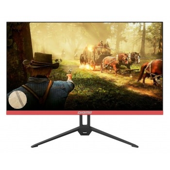 Монитор 23.8" Digma Gaming DM-MONG2410 IPS 1920x1080, 165 Гц, 2 мс, 16:9, 250 кд/м², VGA, 2xHDMI 1.4, DP 1.2, 3.5 Jack, динамики (2x3 Вт), HDR10, FreeSync 2, G-Sync, черный/красный