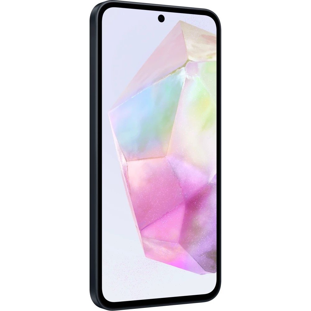 Смартфон Samsung SM-A356E Galaxy A35 5G 256Gb 8Gb темно-синий моноблок 3G 4G 2Sim 6.6" 1080x2340 Android 14 50Mpix 802.11 a/b/g/n/ac/ax NFC GPS GSM900/1800 GSM1900 Protect microSD max1024Gb