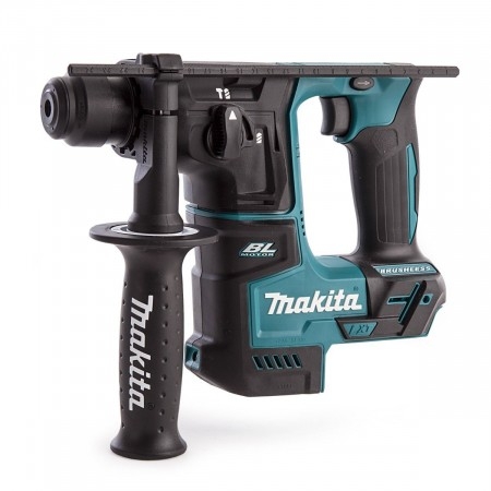Makita DHR171Z Перфоратор аккумуляторный SDS+ [DHR182Z] { 18В,Li-ion,2реж,1.2Дж,0-4800у\м,2.1 кг,кор,подсветка,б\акк и з\у }
