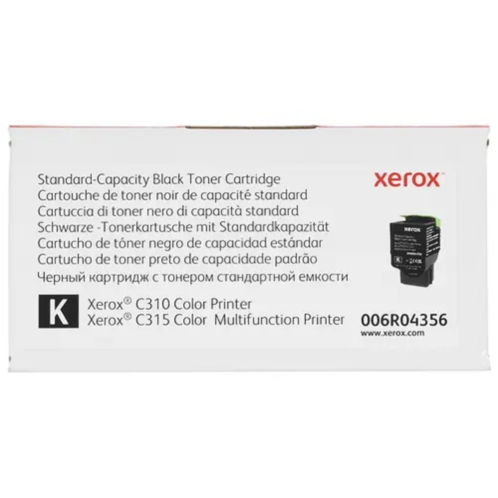 XEROX 006R04356 Тонер-картридж для XEROX C315(D) 300 стр, чёрный