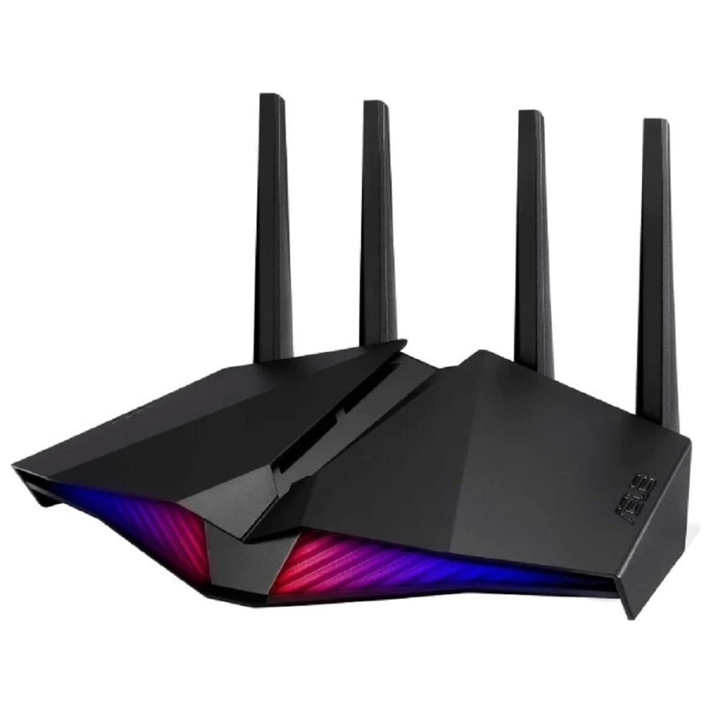 ASUS RT-AX82U Роутер беспроводной 4 LAN,1000 Мбит/с, 4 (802.11n), 5 (802.11ac), 6 (802.11ax), 1 x USB 3.2, 3G, 4G/LTE, IPv6 черный