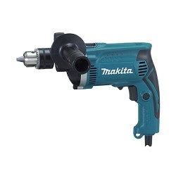 Makita HP1630K Дрель ударная [HP1630K] {710Вт,ЗВП-13мм,0-3200об\м,2.1кг,чем,AL редуктор}
