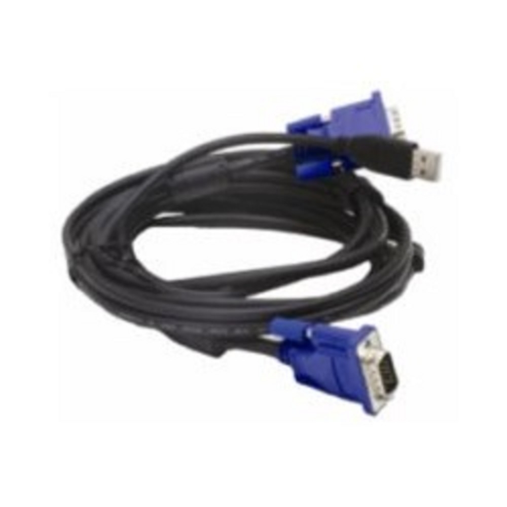 D-Link DKVM-CU5/B1A Кабель KVM длиной 5 м с разъемами VGA и USB