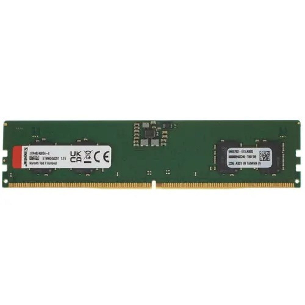 Память DDR5 8GB 4800MHz Kingston KVR48U40BS6-8 VALUERAM RTL PC5-38400 CL40 DIMM 288-pin 1.1В single rank Ret