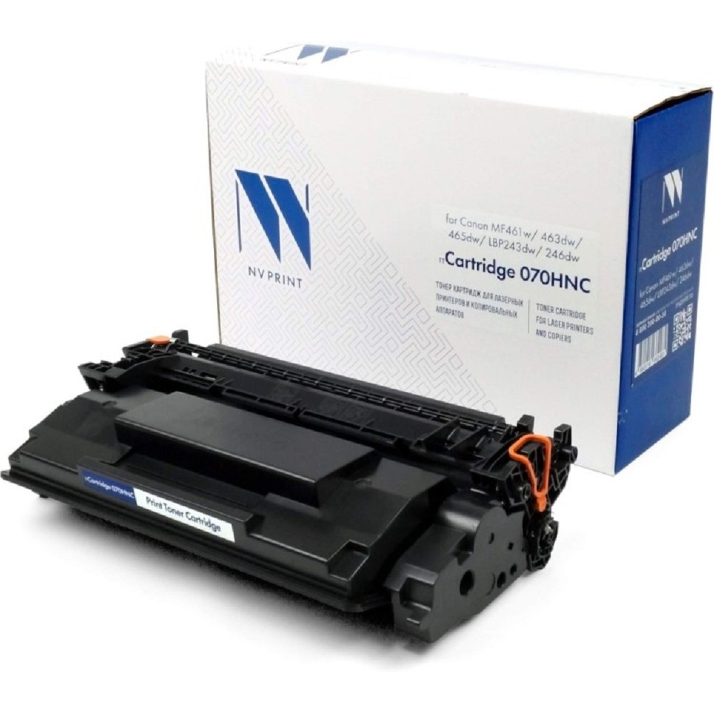Картридж лазерный NVPrint совместимый NV-070H (БЕЗ ЧИПА) для Canon MF461w/463dw/465dw/LBP243dw/246dw (10200k)