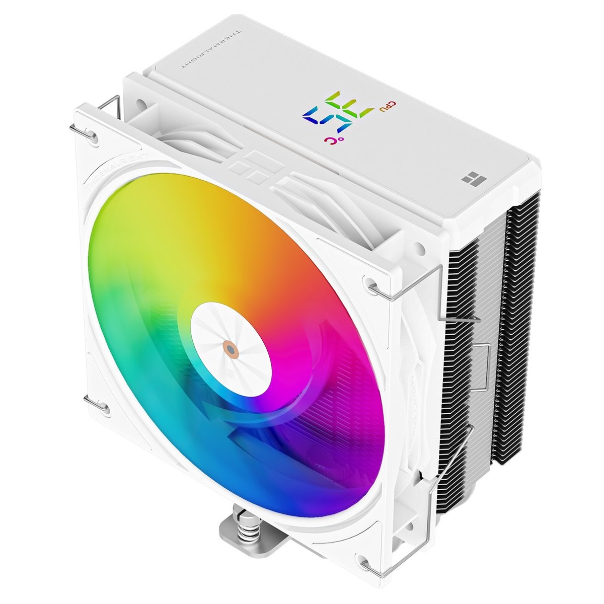 Кулер Thermalright Assassin X 120 R Digital ARGB White LGA115X/1200/1700/1851/AM4/AM5 (120mm ARGB PWM Fan, 4 тепл. трубки 6мм) / TRAX120RDAW