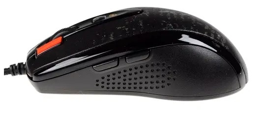 A4Tech Мышь V-Track F5 черный/рисунок оптическая (3000dpi) USB (6but)[647961]