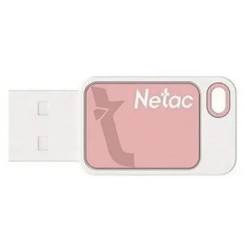 Netac USB Drive 8GB UA31 <NT03UA31N-008G-20PK>, USB2.0, розовая