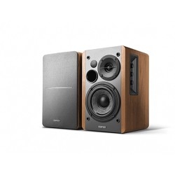 Edifier R1280TSilver/White {Активные, 2 x 21W RMS, 75-18000Гц, дерево, пульт ДУ}