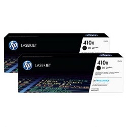 Картридж лазерный HP 410X черный двойная упаковка увеличенной емкости (CF410XD) для HP CLJ M477/M452/M377dw 2 х 6 500 стр.