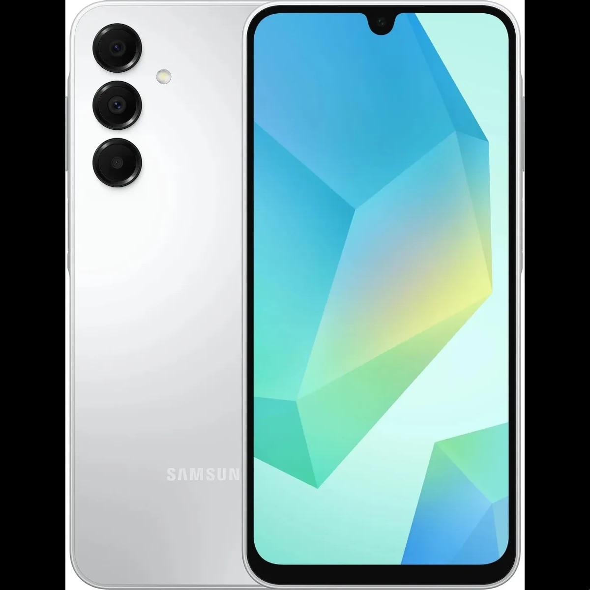 Смартфон Samsung SM-A165F Galaxy A16 256Gb 8Gb серебристый моноблок 3G 4G 6.7" 1080x2340 Android 14 50Mpix 802.11 a/b/g/n/ac NFC GPS GSM900/1800 GSM1900
